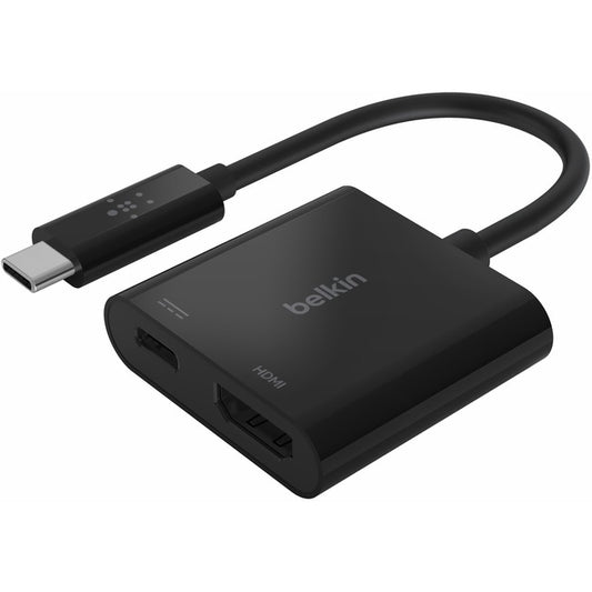 Belkin USB-C to HDMI Video Adapter + Charging port up to 60W